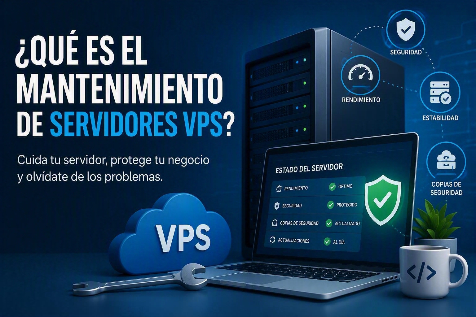 Tu Sitio Web Nunca Descansa: ¿Qué es el Mantenimiento de Servidores VPS y Por Qué Puede Salvar tu Negocio?